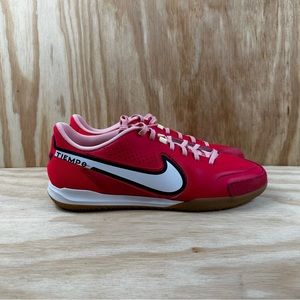 Nike Legend 9 Academy Turf Men's Sizes Siren Red Indoor Soccer Shoes DA1190-618